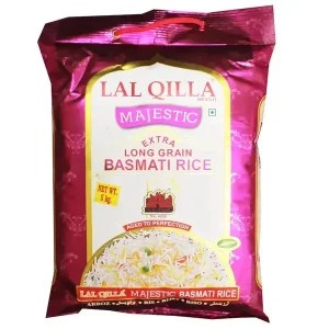 Lal Qilla Majestic Extra Long Grain Basmati Rice, 5kg