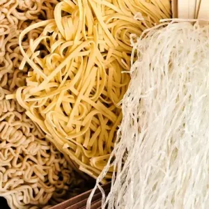 Noodles - Pasta - Fungus and Soup Powder